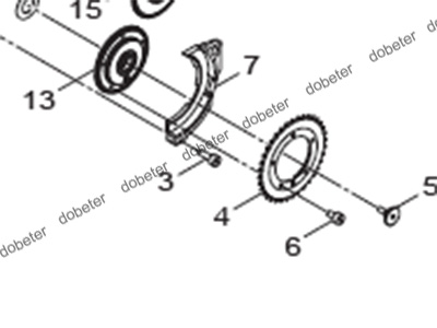 KMV-MC132-00 SPROCKET
