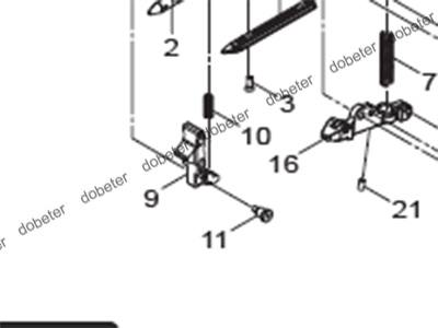 KMV-MC145-00 LEVER TAPE GUIDE F
