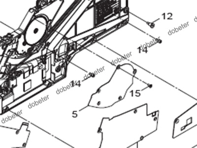 KMV-MC158-00 COVER IDLE GEAR 1
