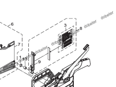 KMV-MC163-S0 PARTS TAIL COVER
