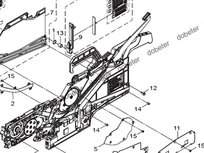 KMV-MC1FX-00 SHAFT TAIL COVER
